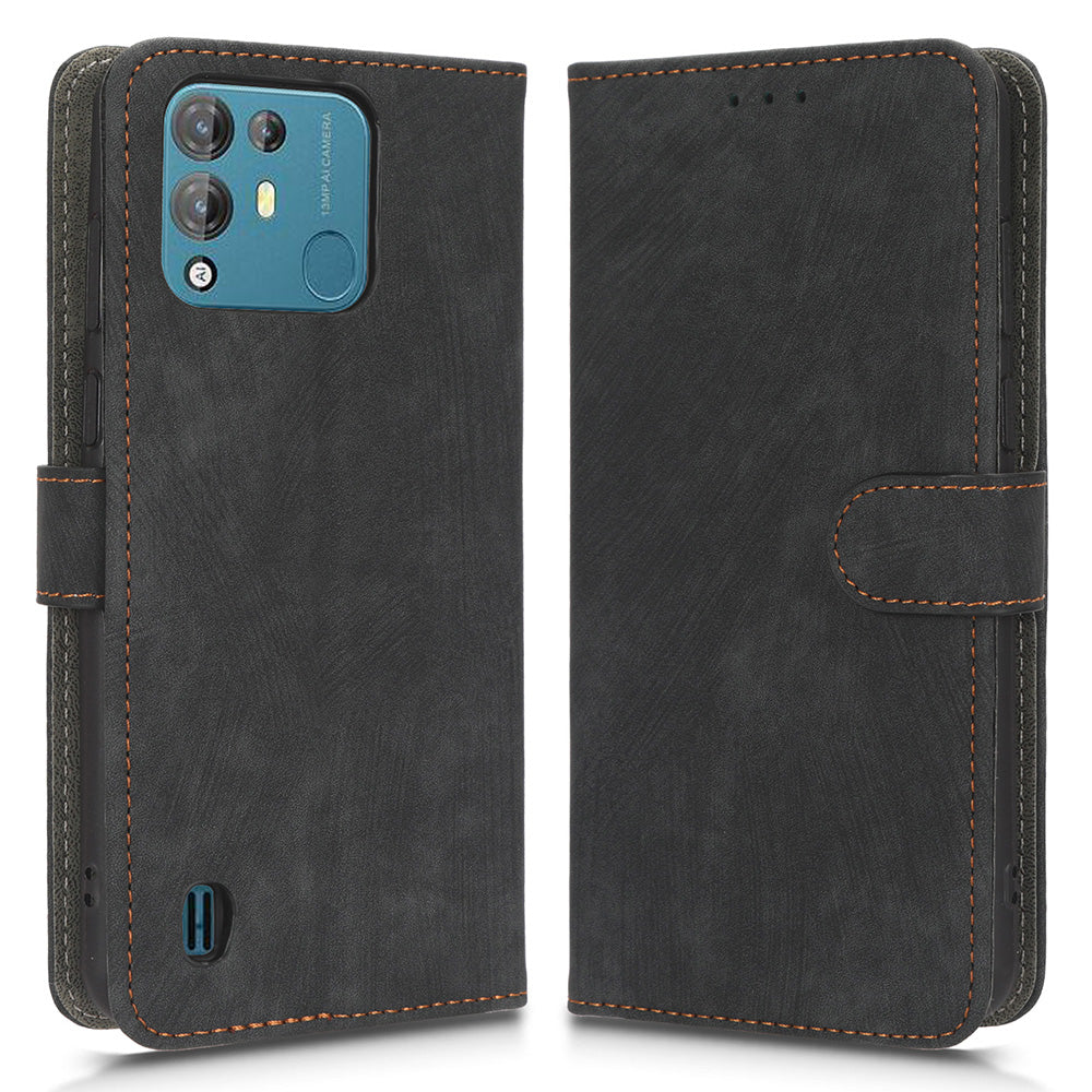 Anti-scratch Phone Case For Blackview A55 Pro Magnetic RFID Blocking PU Leather Drop-proof Flip Wallet Cover Stand Anti-scratch Phone Case For Blackview A55 Pro Magnetic RFID Blocking PU Leather Drop-proof Flip Wallet Cover Stand
